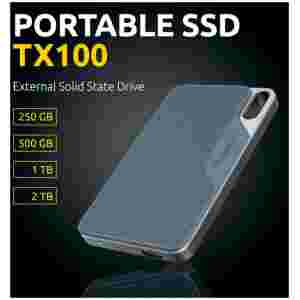 Intenso 2TB SSD TX100 500MB/s USB 3.2 Gen1x1 zunanji disk - modra