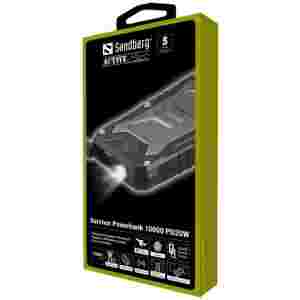 Sandberg Survivor Power Bank 10000 PD 20W