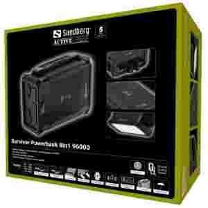 Sandberg Survivor Powerbank 8v1 96000