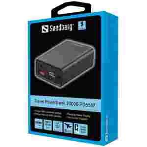Sandberg Travel Powerb 20000 PD65W