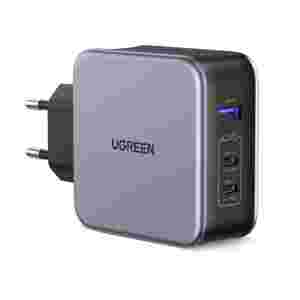 Ugreen Nexode 3 portni 140W USB-C polnilnik s PD 3.1 GaN in priloženim USB-C 240w polnilnim kablom