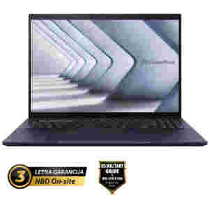 Prenosnik Asus 40,64 cm (16,0") ExpertBook B5 2560x1600 IPS 500nit 120Hz Core 5-120U/16GB/SSD1TB/BL/FP/ALU-Mg/Intel Graphics/Win11Pro (90NX07A1-M00LW0)