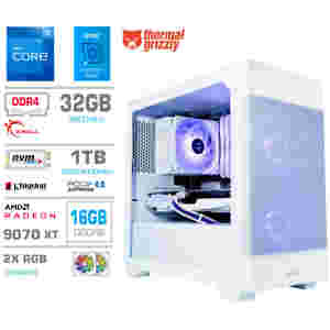 Računalnik MEGA MT S7X i7-12700K/RX9070 XT/32GB/1TB-4.0/750W/Brez OS/bela RGB + Estetski napajalni kabli [Vijolična / Bela]