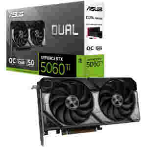 Grafična kartica nVidia RTX5060Ti Asus Dual OC Edition - 16GB GDDR7 (90YV0MH0-M0NA00)