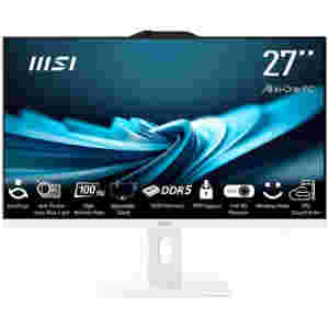 Računalnik AIO MSI 68,6 cm 27,0" 1920x1080 PRO AP272P i5-14400/16GB /500GB/Intel 730 HDMI DP /120W-89%/Brez OS bel (AIOMSI00011)