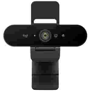 Spletna kamera Logitech Brio 4K 13MP 4K UHD 30FPS 60° do 90° USB-C črna Autofokus 5x Digitalni dvojni mikrofon Windows Hello & Google Meet Live Streaming (960-001746)