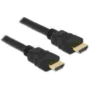 KABEL HDMI/HDMI M/M  0,50m Delock UltraHD 4 K pozlačeni kontakti V2,0