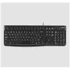 Tipkovnica Logitech K120 USB črna US OEM (920-002479)