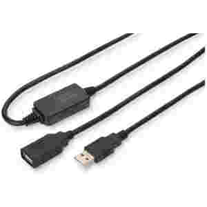 Line extender/repeater USB 2.0 do 15m Digitus (DA-73101)