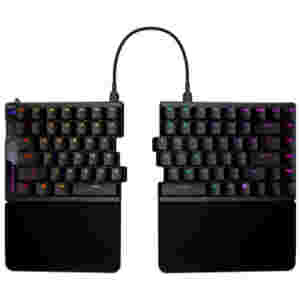 Gaming Tipkovnica Žična USB-C/A Asus ROG Falcata HFX V2 Analog US | črna RGB (90MP043H-BKUA20)