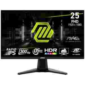 Zaslon MSI MAG 255XF / 24.5" / FHD / IPS / 300Hz / 0.5ms (GtG) / črn