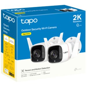 TP-link zunanja Wi-Fi varnostna kamera Tapo C310P2 V2 - set 2kom
