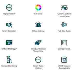 TP-LINK VIGI 4MP Full-Color Wi-Fi Turret mrežna kamera (do 2560X1440 H.265+ 30fps)