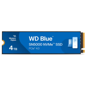 WD 4TB Blue SN5000 M.2 2280 PCI-e 4.0 NVMe 1.4 SSD disk