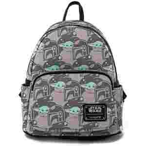 LOUNGEFLY STARWARS THE CHILD AOP MINI NAHRBTNIK