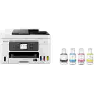 Tiskalnik multifunkcijski brizgalni barvni Canon Maxify GX4040 A4 duplex tisk enostransko skeniranje faks USB LAN WiFi 30ppm (5779C009AA)