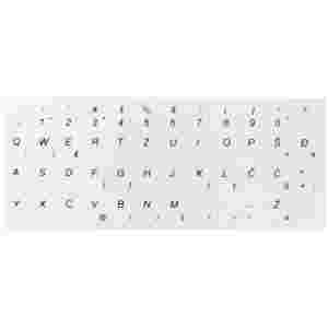 Nalepka za tipkovnico SLO vsi znaki-črni