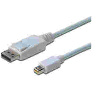 Kabel DisplayPort mini (m) => DisplayPort (m) 2,00m Digitus