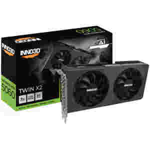 Grafična kartica nVidia RTX5060 Inno3D Twin X2 - 8GB GDDR7 (N50602-08D7-195071N)