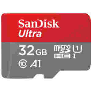 Spominska kartica SDXC-Micro 32GB Sandisk Ultra 120MB/s/90MB/s UHS-I +adapter (SDSQUA4-032G-GN6MA)