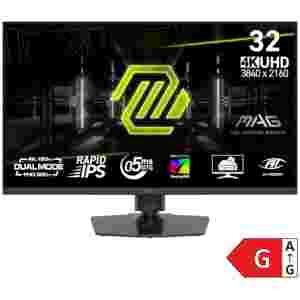 Zaslon MSI MAG 322URDF E16 / 31.5" / UHD / Rapid IPS / 160Hz / 0.5ms (GtG) / črn - nastavljiv po višini