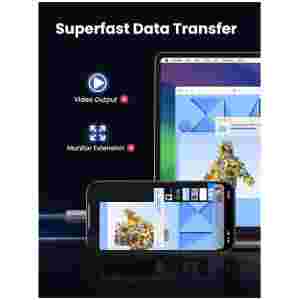 Ugreen 60W USB-C na USB-C polnilni kabel