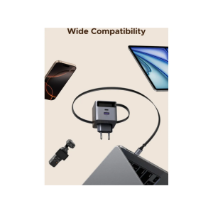 Ugreen Retractable 45W GaN USB-C polnilec