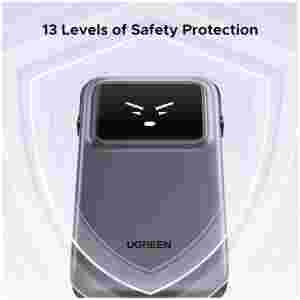 Ugreen Uno 10.000mAh 30w QC polnilna prenosna baterija z vgrajenim USB-C kablom