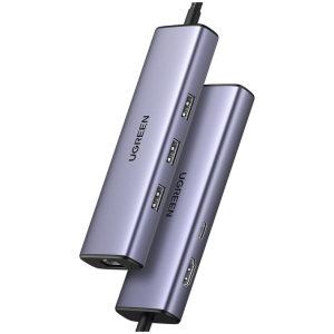 Ugreen 6-v-1 USB-C Hub (100 W PD vhod