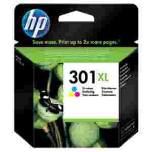 HP 301XL original ink cartridge tri-colour high capacity 330 pages 1-pack