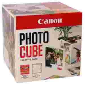 CANON pp-201 Ink Cartridge 5x5 Photo Cube Creative Pack White Orange