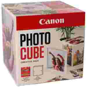 CANON pp-201 Ink Cartridge 5x5 Photo Cube Creative Pack White Pink