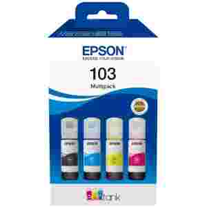 EPSON Ink Cartridge 103 EcoTank 4-colour Multipack L3110 L3111 L3150 L3151