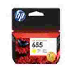 HP 655 ink cartridge yellow standard capacity 600 pages 1-pack