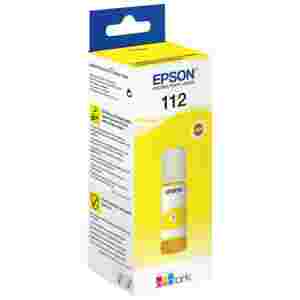 EPSON 112 EcoTank Pigment Yellow ink bottle