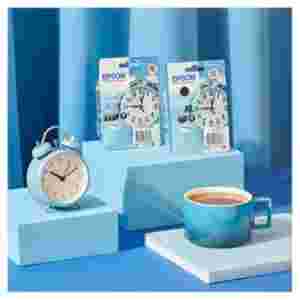 EPSON Singlepack Cyan 27XL DURABrite Ultra Ink