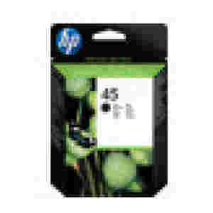 HP 45 original ink cartridge black high capacity 42ml 930 pages 1-pack