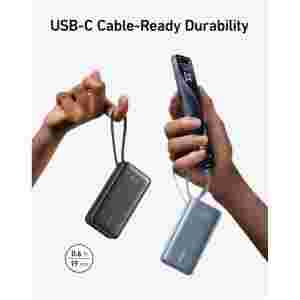 Anker 545 Nano powerbank 10K z vgrajenim kablom USB-C