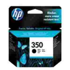 HP 350 original ink cartridge black low capacity 4.5ml 200 pages 1-pack