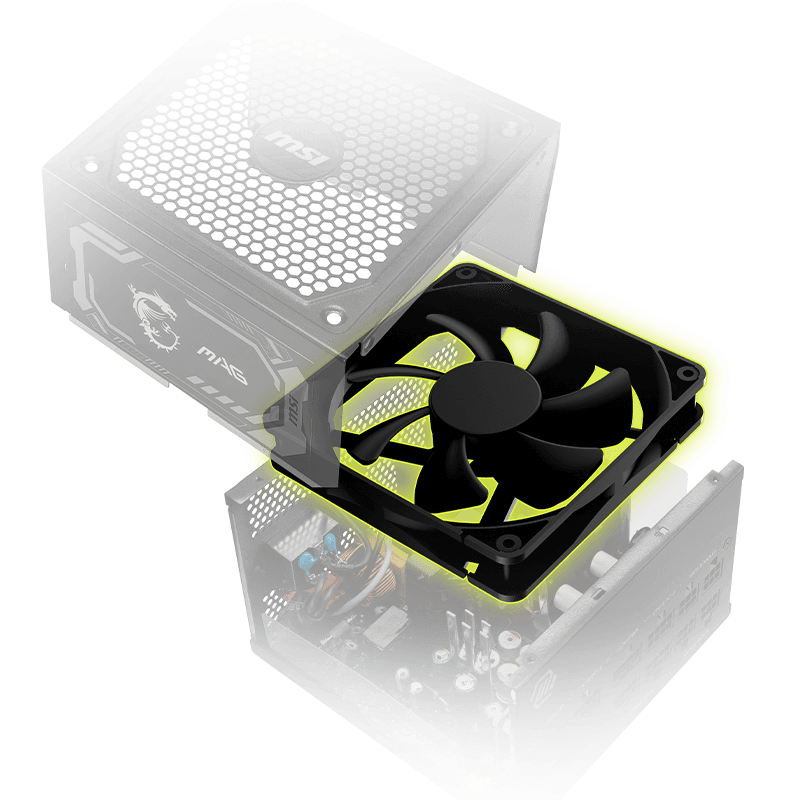 135 mm ventilator s fluidnim dinamičnim ležajem