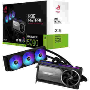 Grafična kartica nVidia RTX5090 Asus ROG Astral LC OC Edition - 32GB GDDR7 - (360mm vodno hlajenja) (90YV0LW2-M0NA00)