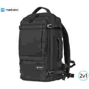 Nahrbtnik za notesnik 39,6 cm (15,6″) Natec CAMEL LITE univerzalni 2v1 črn