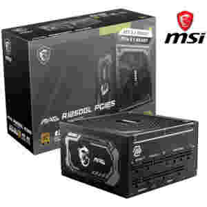 Napajalnik - 1250W MSI MAG A1250GL 80Plus Gold 90% ATX 3.1 (Gen5) Modular 120mm črna (306-7ZP9A11-CE0)