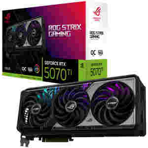 Grafična kartica nVidia RTX5070Ti Asus ROG Strix Gaming OC - 16GB GDDR7 (90YV0M90-M0NA00)