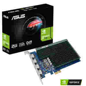 Grafična kartica nVidia GT730 Asus GT 730 - 2GB DDR5 - passivno hlajenje (90YV0H20-M0NA00)