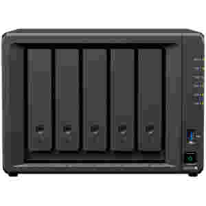 NAS ohišje Synology DS1525+ 5x 3.5'' SATA HDD/SSD 2xM.2 2280 NVMe SSD AMD Ryzen V1500B 4-core 2.2 GHz 8GB DDR4 ECC SODIMM 2xRJ452.5GbE 2xUSB3.2 1 1xUSB-C