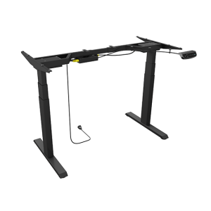 IcyBox IB-EW206B-T podnožje za ergonomsko električno dvižno mizo