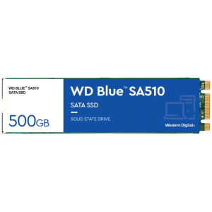 WD 500GB Blue SA510 M.2 2280 SATA 6Gb/s SSD disk