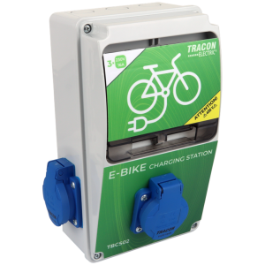 Polnilna postaja za polnjenje E-KOLESA z zaščito