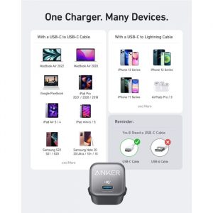 Anker Nano 3 (511) USB-C polnilec 30W